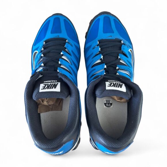 Nike Reax 9 TR 621716-401 Mens 10.5 Blue Black Training Running Shoes Sneakers - Picture 7 of 10